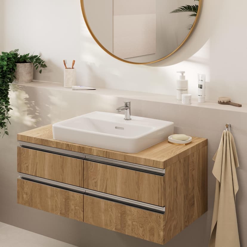 hansgrohe Vernis Blend Pillar tap for cold water without waste set, chrome, 71583000 - 6