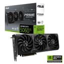 ASUS Prime GeForce RTX 5060 Ti 16GB GDDR7 OC Edition Graphics Card The SFF-Ready (PCIe 5.0, 16GB GDDR7, HDMI/DP 2.1, 2.5-Slot, Axial-Tech Fans, Dual BIOS) - 2
