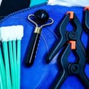 Card Cleaning Kit - 28 Pieces Trading Card Cleaning Kit, Maintenance Accessory Set, Acrylic Polishing or Home Offices, Sports Collector, Com Fair - 9