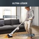 Rowenta X-Clean 10, Aspirateur Laveur sans Fil, Inclinable 180°, Auto-Nettoyage et séchage 65°C, 60min, pour tâches tenaces, Poils d’Animaux YY5785FE, Blanc - 8