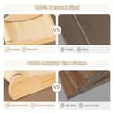 Avont Sisal Cat Scratcher Bed, Natural Solid Wood Scratch Lounger, No Mess Scratching Chair Couch for Indoor Cats -Large - 4