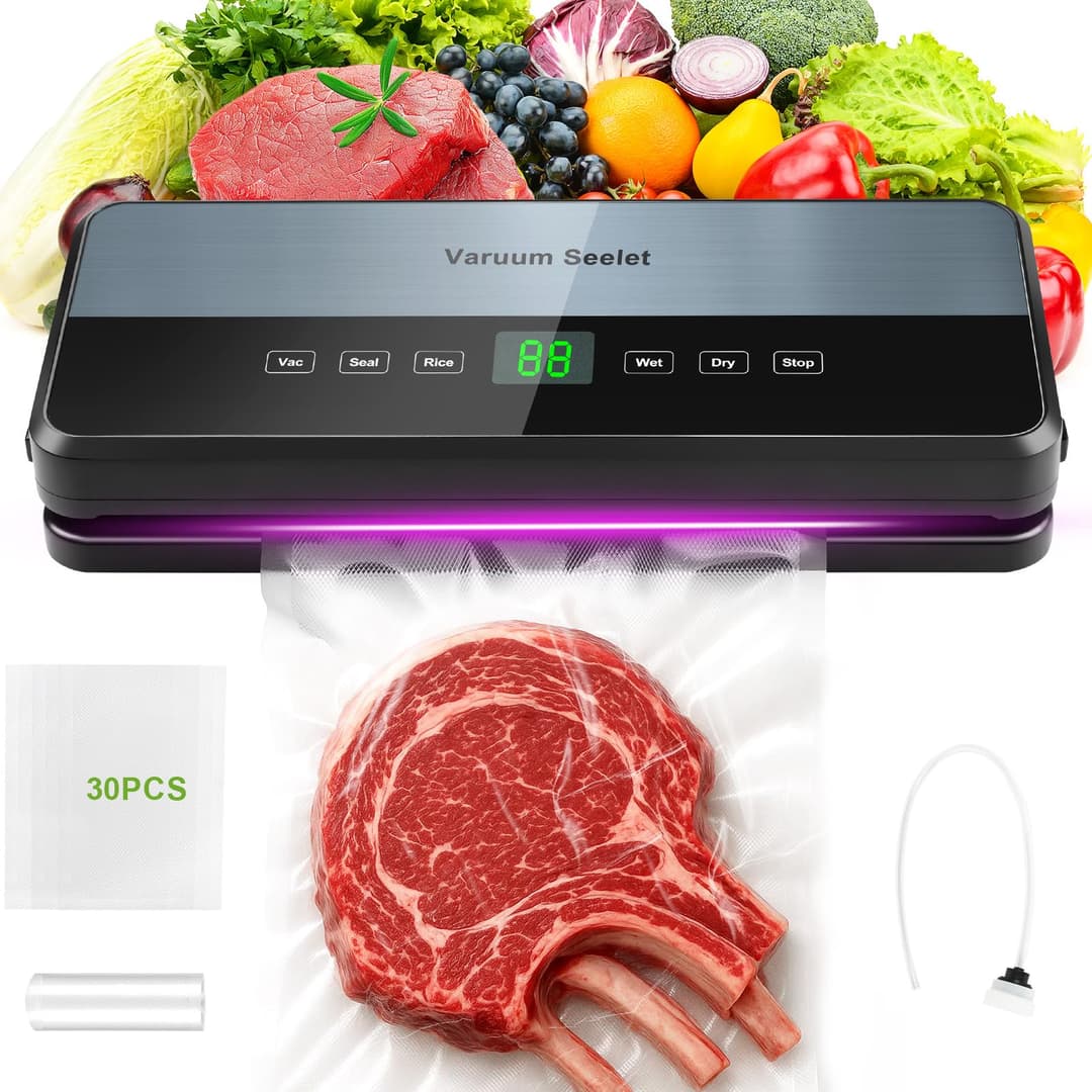 Machine Sous Vide Alimentaire 6 en 1, Sous Videuse Alimen…