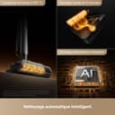 MOVA M50 Ultra Wet/Dry Vacuum Cleaner with Three Piece Coverage, 22,000Pa, 0 Space, Robot Arm, World's First Foldable, Extendable Handle, Smart Forward/Reverse Sliding Power System - 8