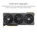 ASUS TUF Gaming GeForce RTX 4070 Ti Super 16GB GDDR6X OC Edition Gaming Graphics Card (NVIDIA GeForce RTX4070Ti DLSS 3, PCIe 4.0, 2X HDMI 2.1a, 3X DisplayPort 1.4a, TUF-RTX4070TIS-O16G-GAMING, Black) - 2
