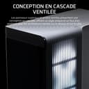 CORSAIR FRAME 4500X RS-R ARGB Panoramic Glass Mid-Tower PC Case – InfiniRail Mounting System, Fits Dual 360mm Radiators, GPU Anti-Sag, 3x RS120R Fans Included – White - 4