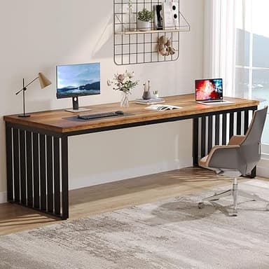 Tribesigns Bureau d'ordinateur, 180 cm Grand Bureau, PC T…
