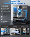 ECOVACS X11 Omni Cyclone Aspirateur Robot, Robot Aspirateur Laveur avec Blast et Puissance 19500 Pa, PowerBoost Ultra-Rapide, OZMO Roller 2.0, Ascension Max de 4 cm, PureCyclone 2.0 Auto-Empty - 7