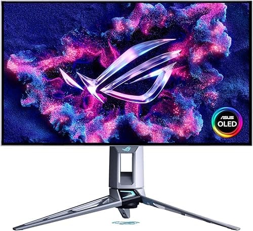 ASUS ROG Swift OLED PG27AQWP-W, Monitor da Gioco da 26,5"…