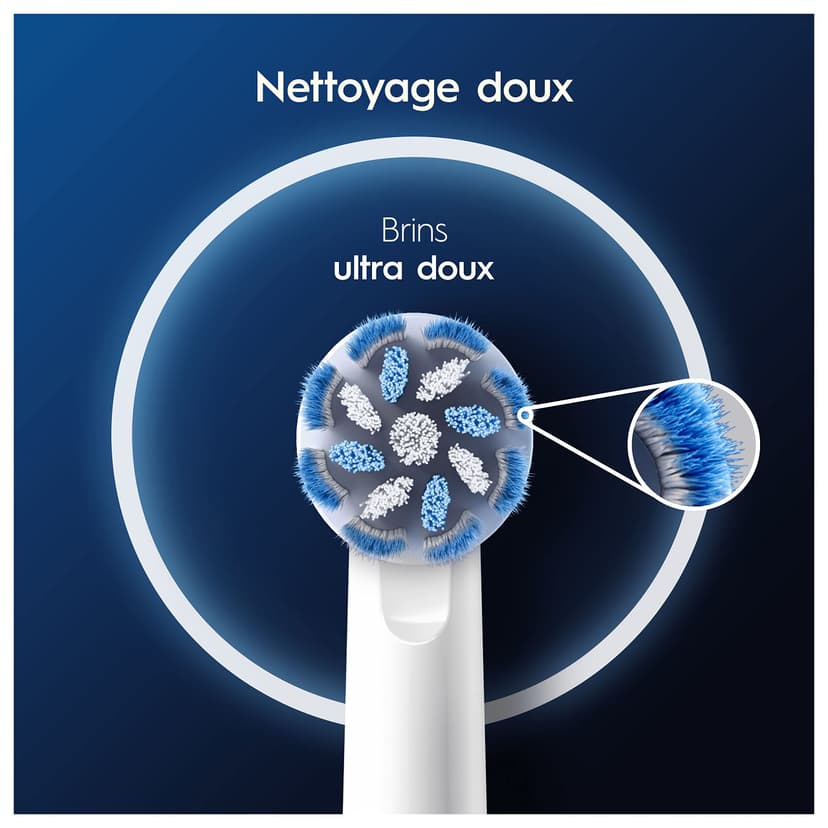 Oral-B Pro Sensitive Clean Toothbrush Heads, Pack of 10 Counts, Suitable for Mailbox - 4