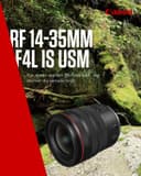 Canon RF Lens 14-35mm F4L IS USM - Ultra-Wide Zoom Camera Lens with 5 Stop Optical Image Stabilizer for Landscape & Architecture | Canon EOS R System Compatible Camera Lens - 2