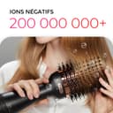 TYMO Hair Dryer Brush Blow Dryer Brush in One, 4 in 1 Ionic Hairdryer and Styler Volumizer with Oval Titanium Barrel, Hot Air Straightener for Smooth Frizz-Free Blowout, Gold - 3