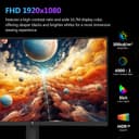 Z-Edge Ecran Pc Gamer Incurvé 27'' 300Hz (DP1.4 * 2), 1ms MPRT, FreeSync, FHD, 240Hz (HDMI2.0 * 2), Moniteur Gaming LED 16:9, Inclinaison Réglable, 1500R VA, 4000:1, VESA 100 * 100mm(DP Câble Inclus) - 6