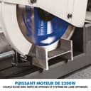 Evolution S355Cps - Scie à Tronçonner en acier Industriel de 355 mm - Finition Instantanée, sans Chaleur, sans Bavures et sans Étincelles - lame à acier Doux Fournie - 4