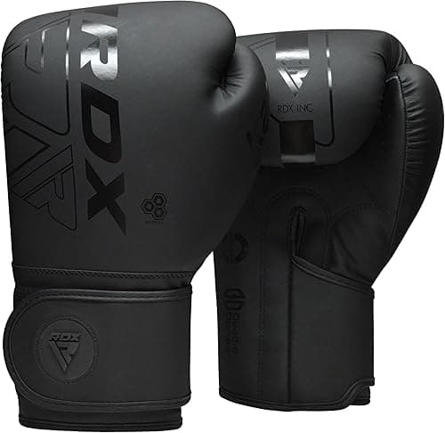 RDX Boxing Gloves, Pro Training Sparring, Maya Hide Leath…