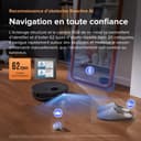 roborock Qrevo Master Robot Vacuum Cleaner, 10000Pa Suction,Auto-Drying, Auto Mop Washing, Dual Spinning Mops, Auto Mop Lifting, Self-Refilling, Self-Emptying (Qrevo Master -EU) - 6