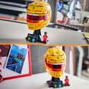 LEGO Editions Scuderia Ferrari HP Lewis Hamilton Helmet - F1 Merchandise - Display Model Kit w/Collectible Minifigure - Gift for 14+ Year Old Boys & Adult Motorsport Fans - 43022 - 6