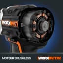 Worx WX352 20V 2.0Ah 2 Bat Brushless Hammer Drill - 8