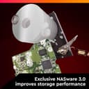 WD Red Plus 4 To Disque dur Interne 3.5" dédié NAS, 5400 RPM Class, SATA 6 GB/s, CMR, 256MB Cache, Garantie 3 ans - 4