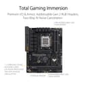 ASUS TUF GAMING B650-PLUS AMD Ryzen AM5 ATX motherboard, 14 power stages, PCIe 5.0 M.2 support, DDR5 memory, 2.5 Gb Ethernet, USB4 support and Aura Sync - 5