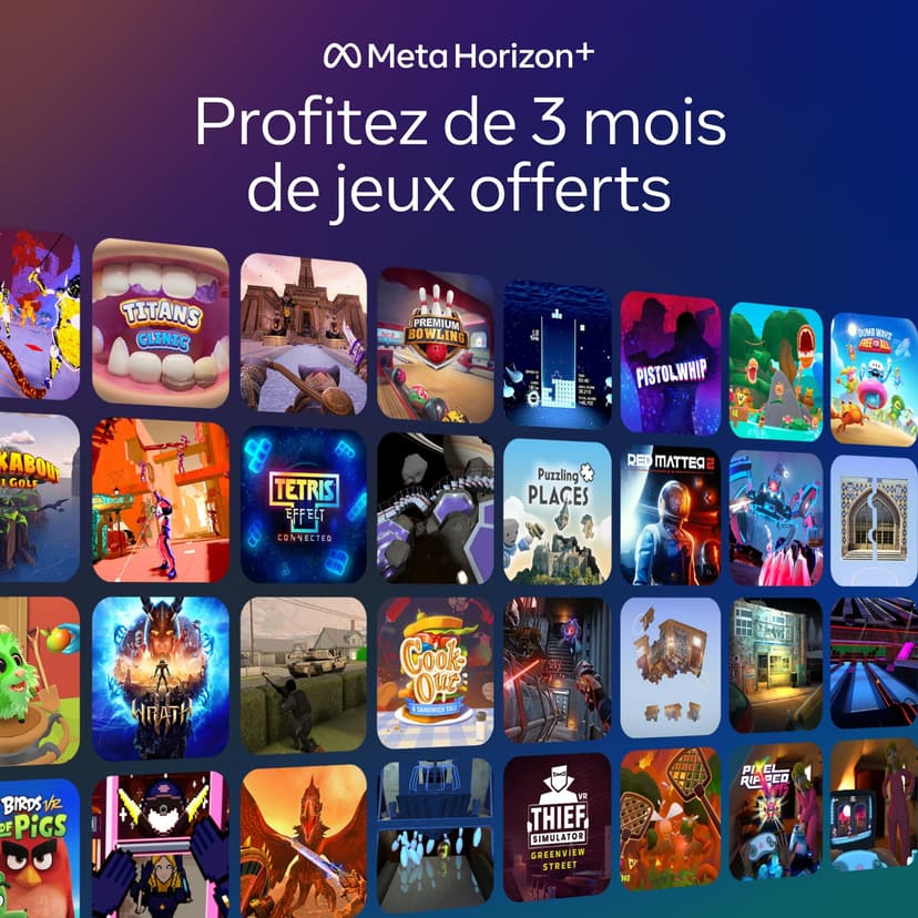 Meta Quest 3S 256 Go – Plongez dans la réalité Mixte – Doublez Votre Espace de Stockage – Essayez Meta Horizon+ sans Frais Pendant 3 Mois - 6