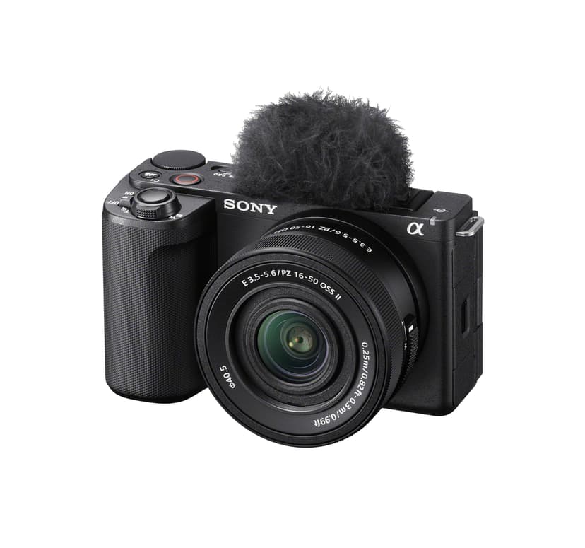 Sony ZV-E10M2 Mirrorless Vlogging Camera wtih 16-50mm Lens (26MP APS-C Sensor, 4K 60p Video, Flip Screen, Real-Time Eye AF, USB-C Streaming - Ideal for Content Creators & YouTubers) - 2