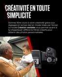 Canon EOS R100 Appareil Photo Hybride Compact à capteur APS-C stabilisé 24M Pixels, Vidéo 4K, Wi-FI, AutoFocus Dual Pixel, boitier Nu Noir - 8