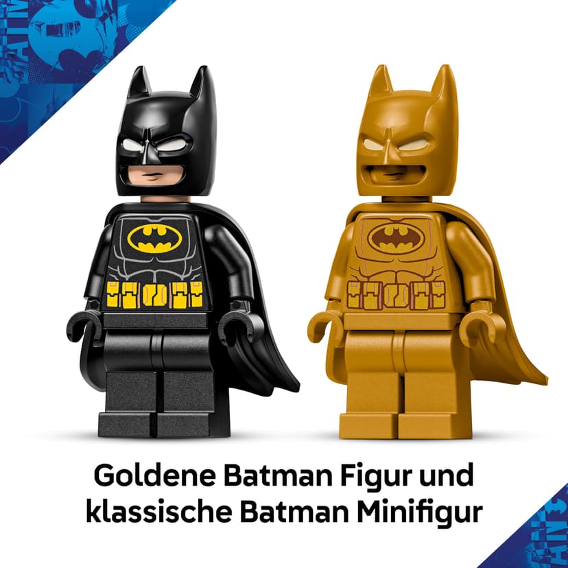 LEGO DC Batman Logo - Superhero Toy w/ 2 Collectible Minifigures - 3D DIY Wall Art or Room Decor - Gift Idea for 12+ Year Old Boys & Teenage Movie Fans - 76330 - 6