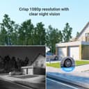 EZVIZ WiFi Video Door Phone Intercom System 1080P, 7'' Color Touch Monitor, Video Doorbell 2 Wire Peephole, Two-Way Talk, Remote Unlock, Two-Way Audio, Night Vision, Slim Design, CP5 - 4