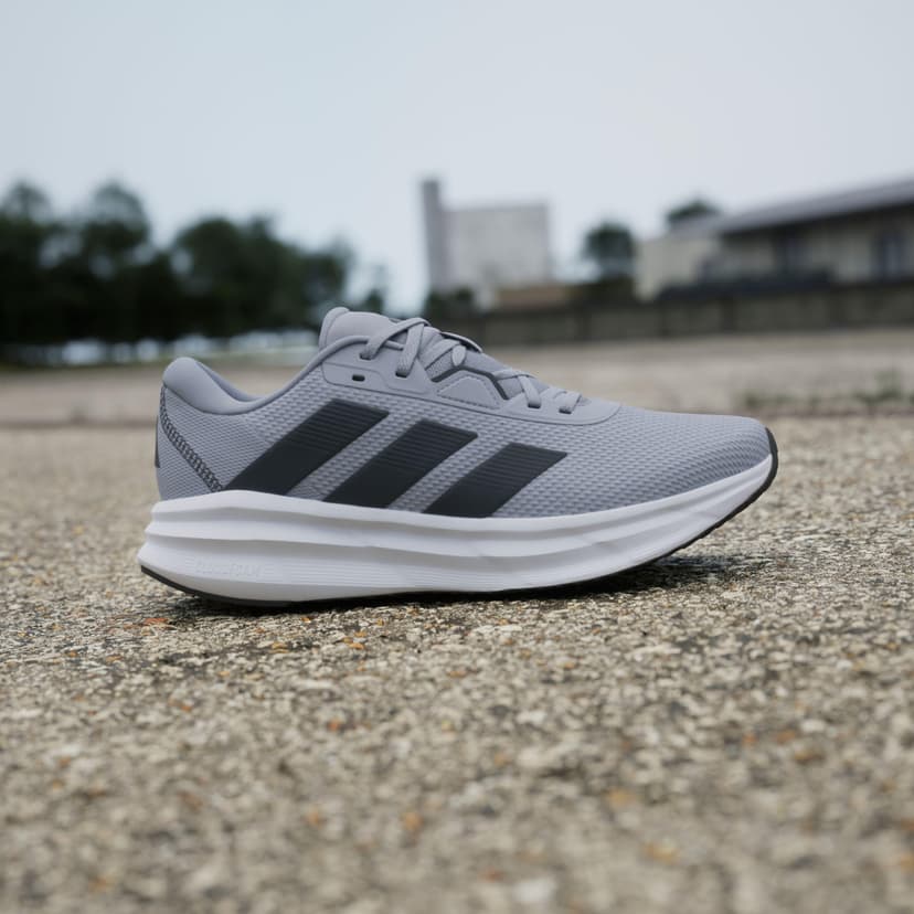 adidas Men's Galaxy 7 Running Shoes, Halo Silver/Carbon/Core Black, 9.5 UK - 2
