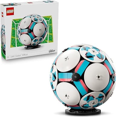 LEGO Editions Football Toy - 3D Display Model Kit w/Inter…