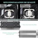 Thermalright Assassin X 120R SE PLUS CPU Air Cooler, AX120R SE Plus, 4 Heatpipes, Double PWM Quiet Fan CPU Cooler with S-FDB Bearings, for AMD AM4 AM5/Intel LGA 1700/1150/1151/1200, PC Cooler - 2