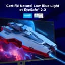 Lenovo Legion 27Q-10 OLED - Écran Gaming de 26.5" avec Eyesafe (QHD, QD-OLED, 240Hz, 0.03ms GtG, 2xHDMI+DP, AMD FreeSync Premium) - Réglage en Inclinaison - Noir - 3