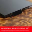 SanDisk Extreme 1 To, M.2 2280, PCIe Gen 4 NVMe, avec une vitesse de lecture allant jusqu'à 5150 MB/s - 3