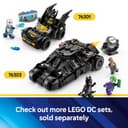 LEGO DC Batman: Batman Tumbler vs. Two-Face & The Joker - Batmobile Car Toy with 3 Minifigures - Super Hero Set - Gift for 8 Plus Year Old Boys, Girls and Dark Knight Fans 76303 - 8