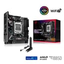 ASUS ROG Strix B850-I Gaming WiFi AMD Mini-ITX Motherboard, 10+2+1 Power Stages, DDR5 Slots, Two M.2 Slots, PCIe® 5.0, WiFi 7, USB 20Gbps Type-C®, and Aura Sync RGB - 2