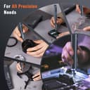 KATERK 64 Bits Precision Screwdriver Set, Mini Electric Screwdriver Set, Small Cordless Screwdriver with LED Light, Magnetic Storage, Repair Tool Kit for Electronics Phone Camera Laptop Watch - 7