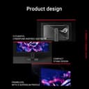 ASUS ROG Strix OLED XG27AQDMES gaming monitor ― 27-inch (26.5-inch viewable) 1440p 240 Hz, 0.03ms, Care Pro, ELMB, G-SYNC® compatible, 99% DCI-P3, and DisplayWidget Center - 7