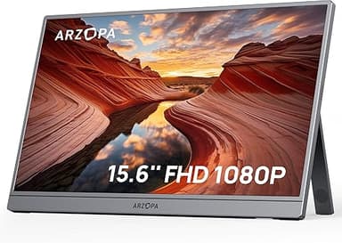 ARZOPA Écran Portable 15,6" 1920x1080 FHD IPS, Moniteur P…
