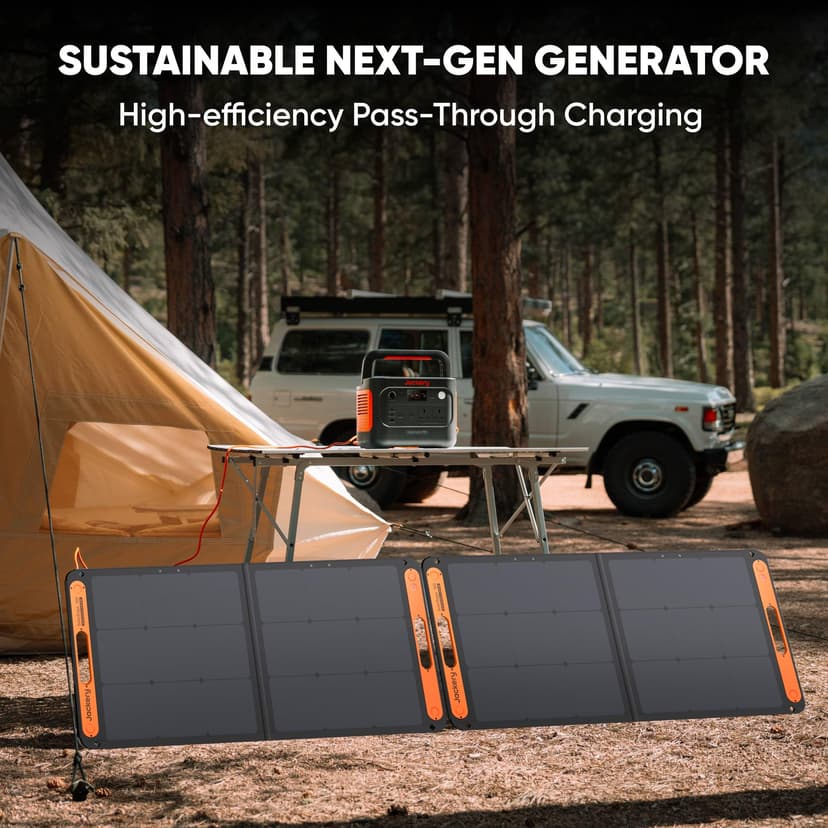 Jackery Explorer 1000 v2 Portable Power Station(2024 New), 1070Wh LiFePO4 Battery, 1500W AC/100W USB-C Output, 1 Hr Fast Charge, Solar Generator for Outdoor Camping, Off-grid Living, RV, Emergency - 7