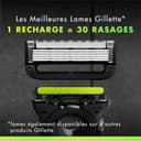 Gillette Labs Champion Gold Edition Men's Wet Razor with Cleaning Element - Includes 1 Handpiece, 1 Spare Blades, and Wall Mount for Easy Bathroom Storage - 2