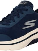 Skechers Go Walk Arch Fit 2.0 Simplicity 2 Baskets pour Homme, Textile synthétique Bleu Marine, 41.5 EU - 7