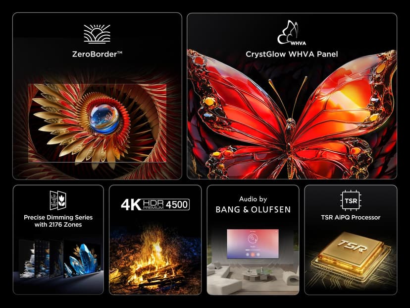 TCL C8K - 4K QD Mini LED Google TV 75" - 4