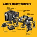 DEWALT 18V XR Brushless Kit, 3X 5Ah (4 pc.), DCK422P3T-QW - 8