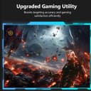 Z-Edge 27 Inch 300Hz Curved Gaming Monitor 1ms MPRT Full HD 1080P, 300cd/m² Brightness, 16:9 VA Panel, FreeSync, HDR10, DisplayPort (300Hz) & HDMI (240Hz), VESA Mountable, White - 5