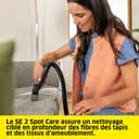 Kärcher Détacheur SE 2 Spot Care, puissance d'absorption : 450 W, réservoir d’eau propre: 1,5 l, surface : 2,89 m², poids: 4,2 kg, buse de lavage pour meubles, brosse pour taches et détergent RM 519 - 2