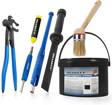 HASKYY Pâte de Montage Pneus Noire 5 kg – Kit de Montage …