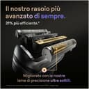 Braun Series 9 PRO+ Men's Electric Razor, 5+1 Ultra Thin Blades, Shaver with 60 Minute Battery, Charging Case, 6-in-1 SmartCare Center, Wet & Dry, Electric Shaver, Made in Germany, 9677cce, Silver - 6