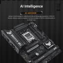 ASUS TUF GAMING B850-PLUS WIFI AMD ATX motherboard, 14+2+1 80A DrMOS power stages, DDR5, PCIe 5.0 Ready, 3xM.2 slots, Wi-Fi 7, Realtek 2.5Gb Ethernet, DisplayPort, HDMI, USB 20Gbps Type-C, Aura Sync - 2