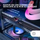 Mars Gaming MPB850PSI, Full Modular ATX Power Supply 850W, 10-Year Warranty, 80Plus Gold 90%, 14cm SI Fan, AI2-RPM Technology, DC-DC and SMD, ATX 3.1 and PCIe 5.1, 12V 2x6 Connector, Black - 4