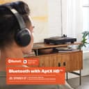 JBL Spinner Bluetooth AptX-HD Record and Vinyl Player for Speakers and Headphones - Black/Gold - JBLSPINNERBTGLDEU - 5